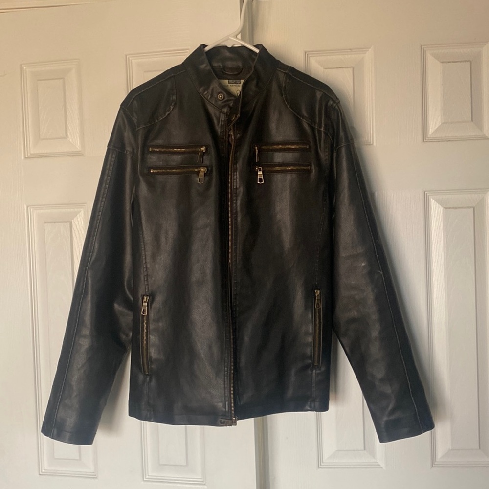 SLEEK Clean Biker Jacket [FITS LIKE MEDUIM]